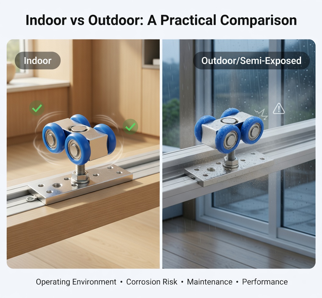 Cavity Sliding Door Rollers