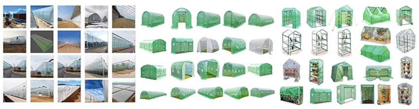 kinds of greenhouses